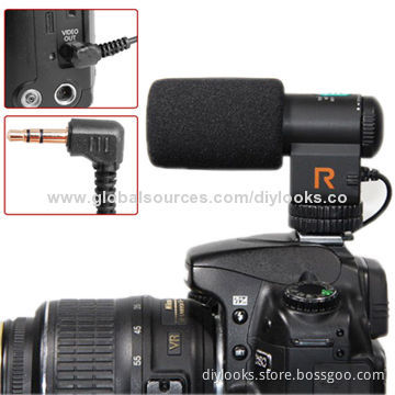 Mic-109 Directional Stereo Microphone with 90/120° Pickup Switching Mode, for DSLR/DV